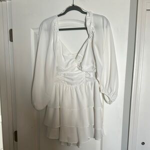 Entro White Romper